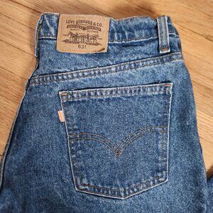 Vintage Levi’s Orange Tab 631 Straight Leg Denim Jeans - 34x30 - 90s